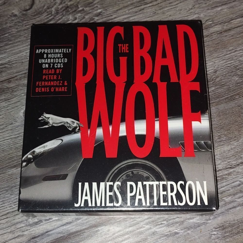 The Big Bad Wolf James Patterson Audio Book New Sealed